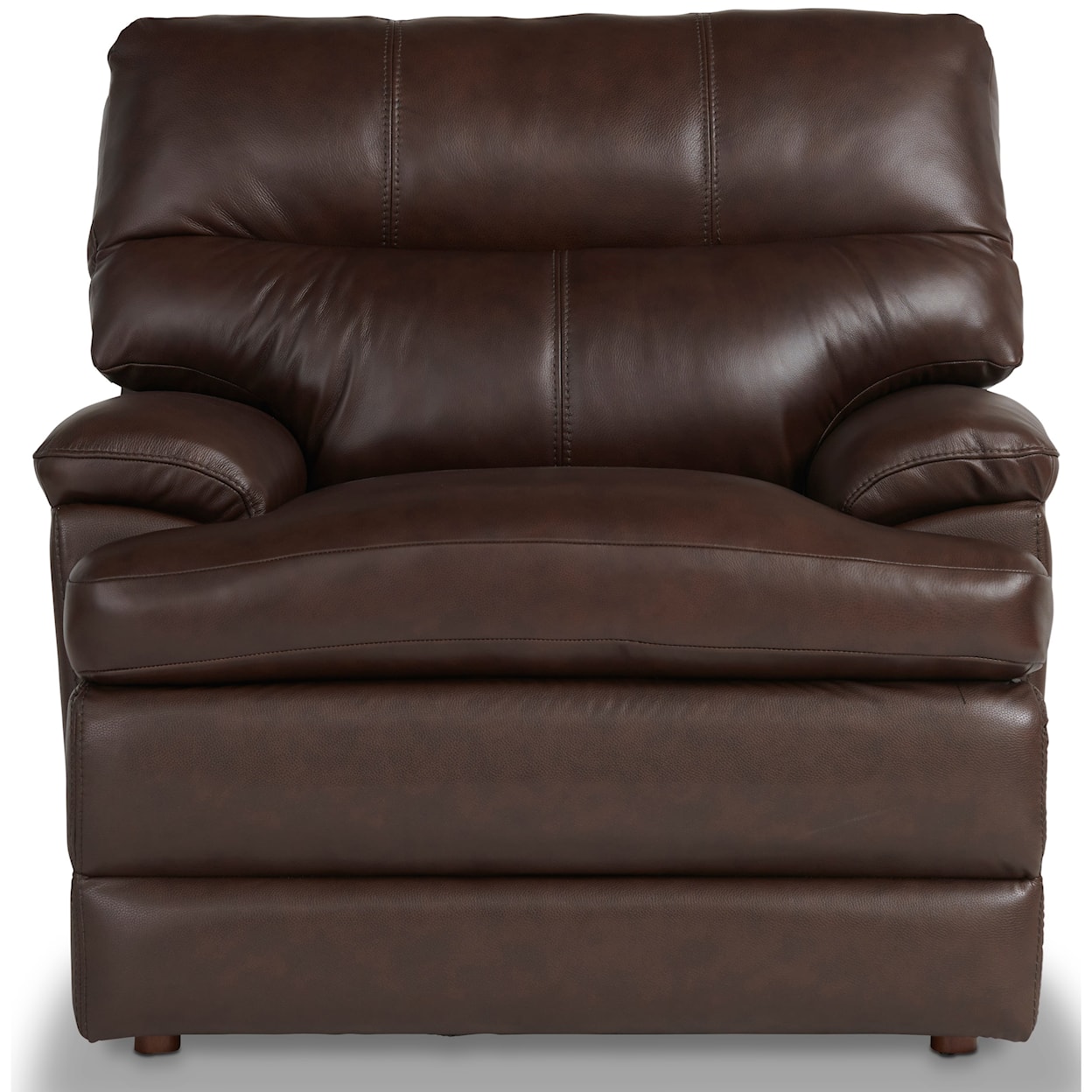 La-Z-Boy Miles Miles Top Grain Leather Match Chair